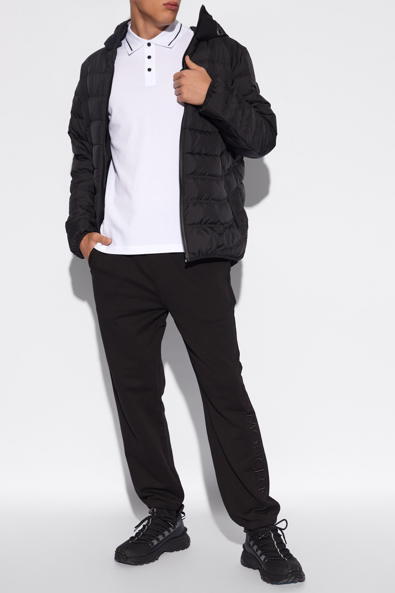 Moncler Polo shirt with logo | Men's Clothing Moncler Polo shirt with logo | Men's Clothing